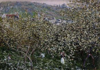 尅勞德 莫奈 Vetheuil, Flowering Plum Trees 尅勞德 莫奈 Vetheuil, Flowering Plum Trees